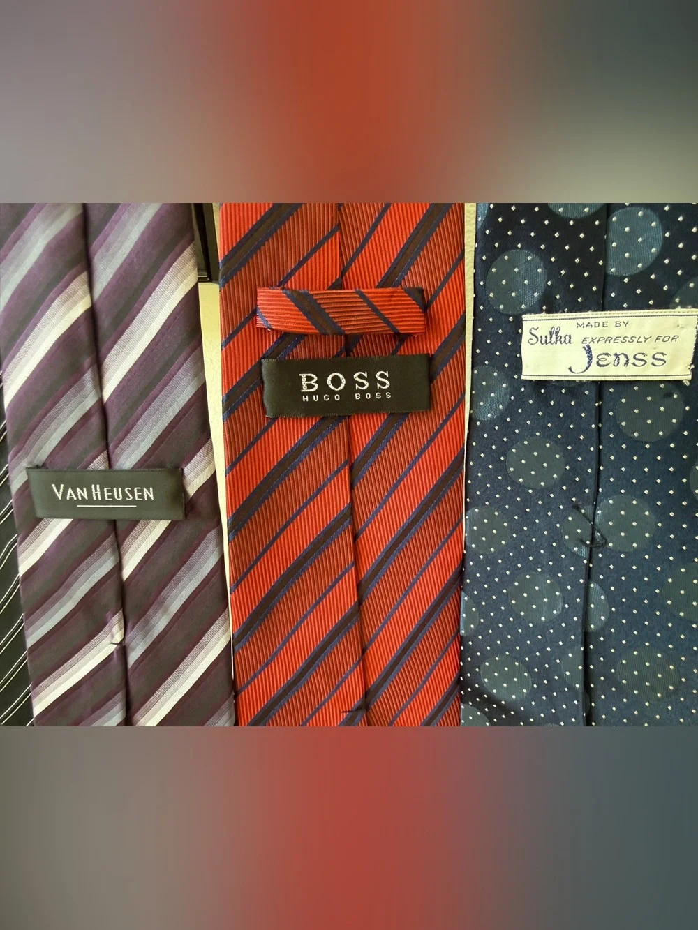 Lot of 10 Designer Silk Ties Zegna Hugo Boss Bugatchi Patrick James